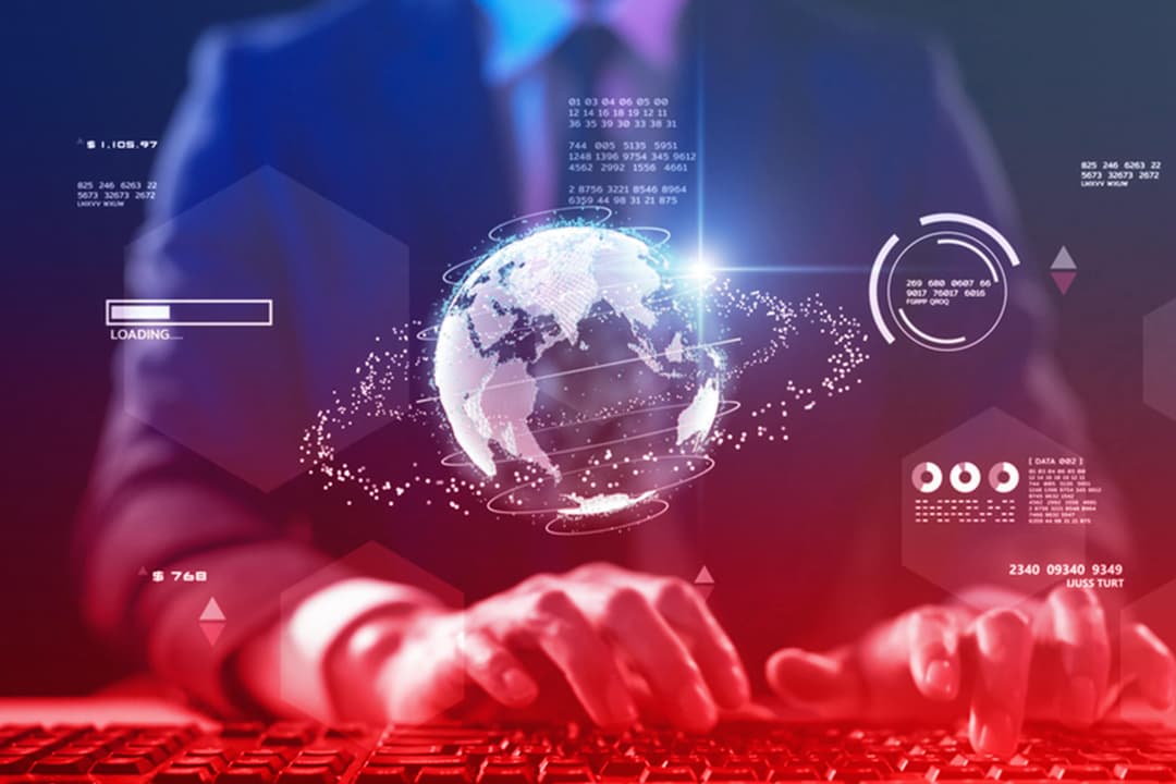 Cybersecurity team working